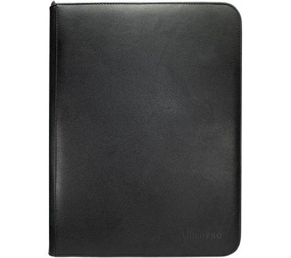 PRO-BINDER Zippered 9-Pocket Vivid Black