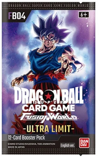 Dragon Ball SCG FB04 Ultra Limit Booster Pack
