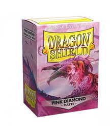 Accessoires Clear front and Pink Diamond back. When they say 'Diamonds are forever', they are thinking of these sleeves.Matte sleeves are our popular line of textured Dragon Shield with superior handling. A perfect mix of durability and shuffle-ability. T