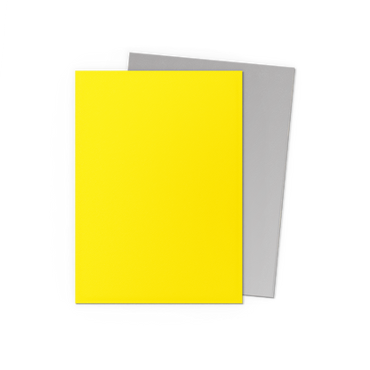 SLEEVES DS Matte Dual - Yellow & Silver (100)