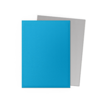 SLEEVES DS Matte Dual - Sky Blue & Silver (100)