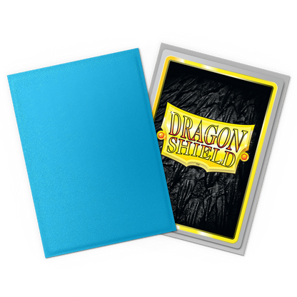 SLEEVES DS Matte Dual - Sky Blue & Silver (100)