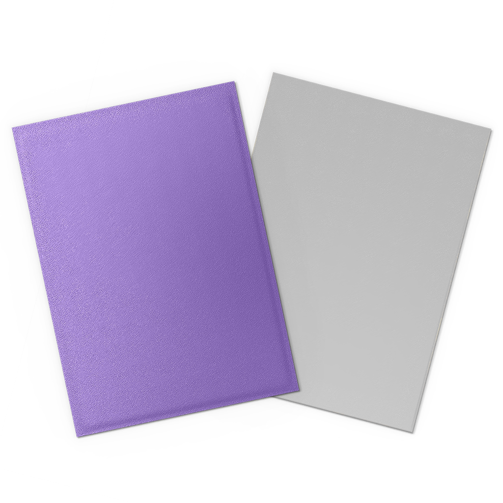 SLEEVES DS Matte Dual - Nebula & Silver (100)