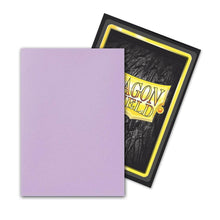 Accessoires Orchid, sweet and uplifting: Japanese size Dragon Shield Dual Matte sleeves. Clear front and a textured matte back. Fully opaque sleeves with a black interior, an elegant backdrop for black bordered cards.Comes in a box with 60 sleeves. The St