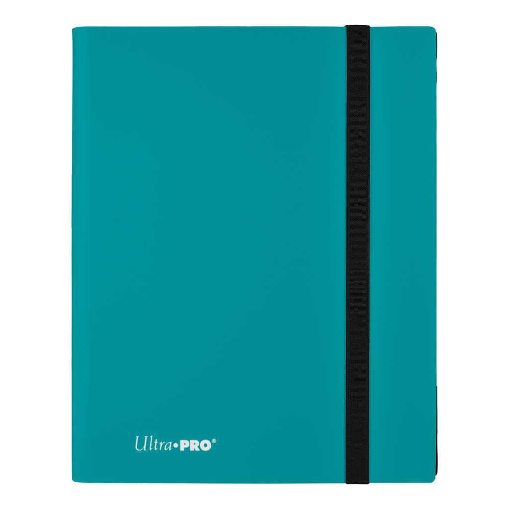 Accessoires 9-pocket Black PRO-Binder with embossed middle black web material gives cards a classic framed look. Side loading pocket design to prevent cards from easily falling out. Elastic strap holds the binder shut when not in use. All materials made f