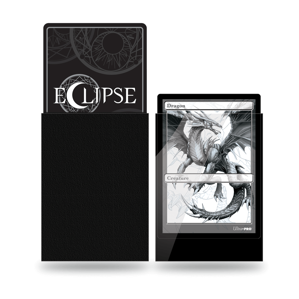 Accessoires Eclipse Deck Protector sleeves are now in 100ct packages, with three new colors! Royal Purple, Smoke Grey, & Forest Green. • New part numbers and color names to avoid ordering confusion. • Increased color and edge consistency. • All colors are