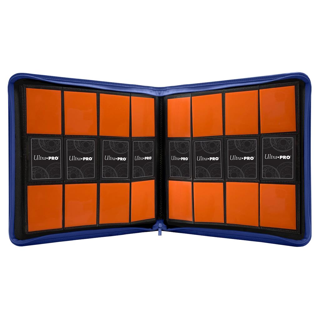 PRO-BINDER Zippered 12-Pocket Vivid Blue