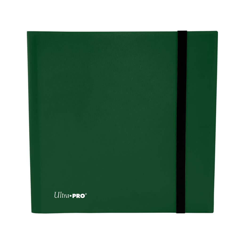 Accessoires 12-pocket PRO-Binder met reliëf midden zwart webmateriaal geeft kaarten een klassieke ingelijste look. Ontwerp aan de zijkant om te voorkomen dat kaarten er gemakkelijk uit vallen. De elastische band houdt de binder dicht wanneer deze niet in