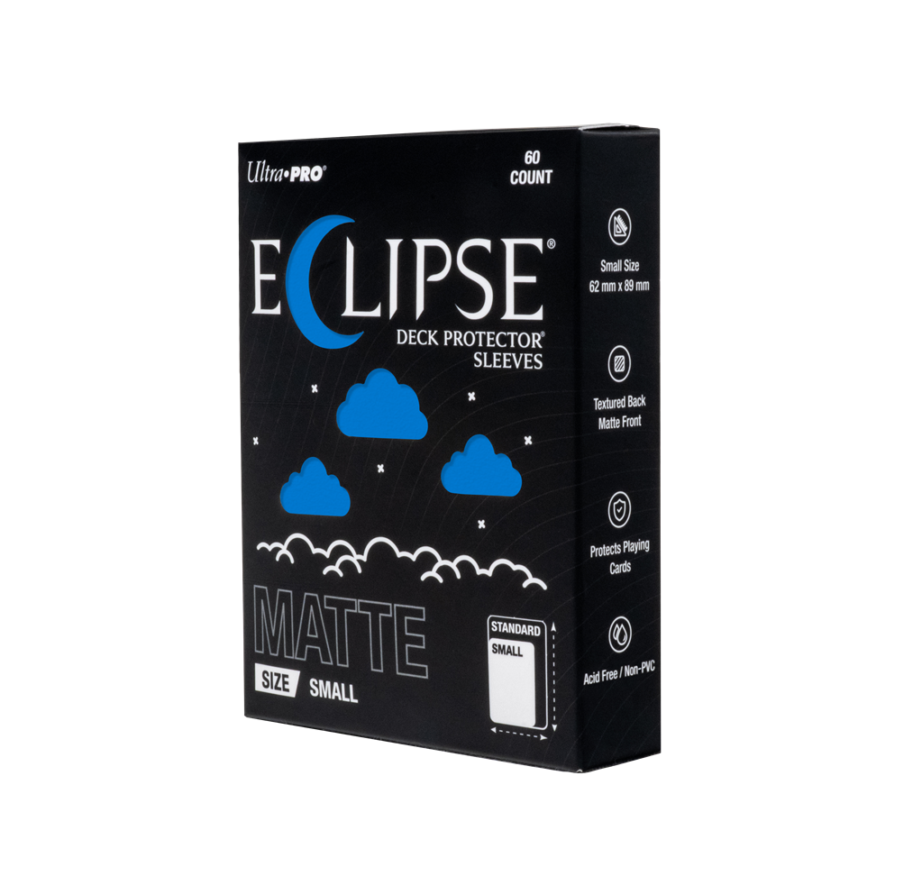 Protège-cartes Ultra Pro ECLIPSE® Matte Small DECK PROTECTOR® : Bleu Pacifique - 60 unités