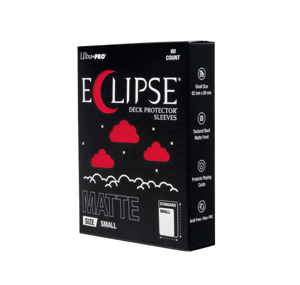 Protège-cartes Ultra Pro ECLIPSE® Matte Small DECK PROTECTOR® : Rouge Apple - 60ct