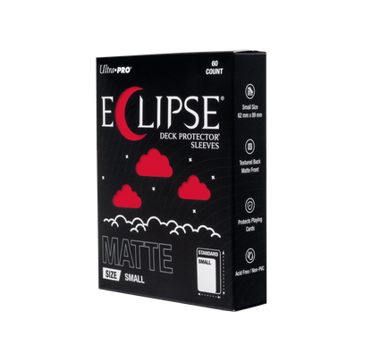 Protège-cartes Ultra Pro ECLIPSE® Matte Small DECK PROTECTOR® : Rouge Apple - 60ct