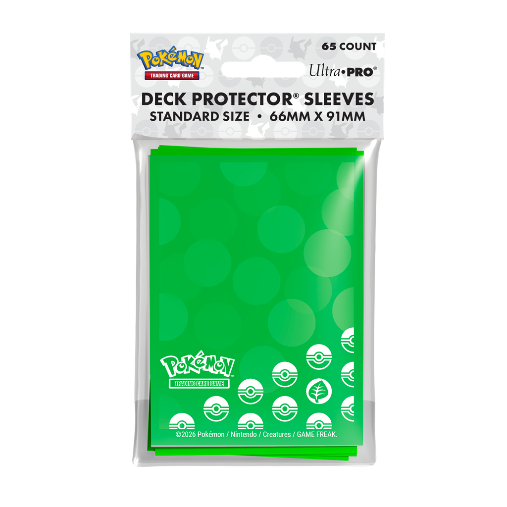 Ultra Pro - Energy - Protège-cartes Grass Type (65 unités)