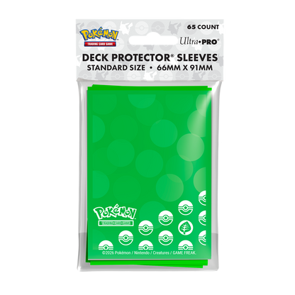 Ultra Pro - Energy - Protège-cartes Grass Type (65 unités)