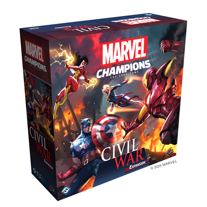 Marvel LCG Champions Civil War Expansion
