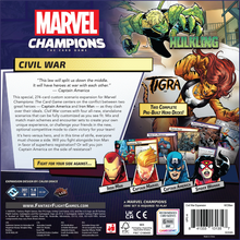 Marvel LCG Champions Civil War Expansion