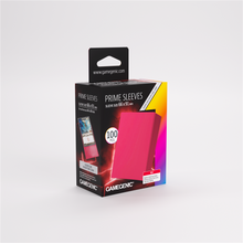 GameGenic SLEEVES Pack Prime Rouge 66x91mm (100 pièces)