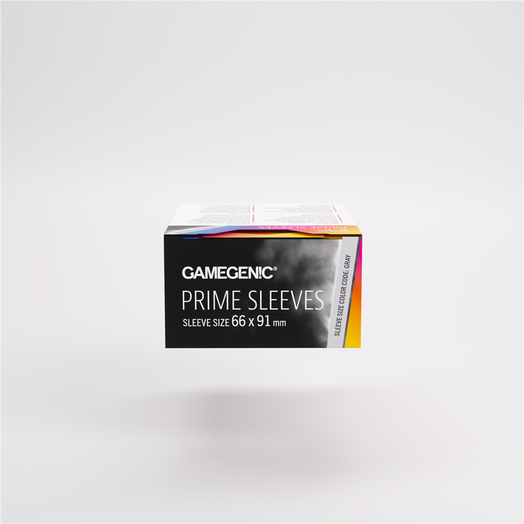 GameGenic SLEEVES Pack Prime Blanc 66x91mm (100 pièces)