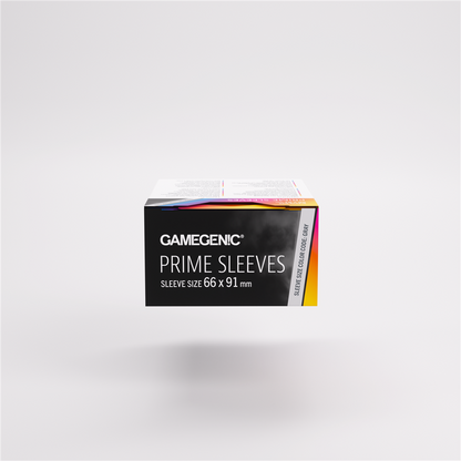 GameGenic SLEEVES Pack Prime Dark Grey 66x91mm (100 sleeves)
