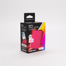 GameGenic SLEEVES Pack Matte Prime Red 66x91mm (100 pieces)