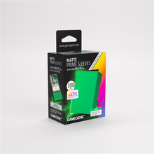 GameGenic SLEEVES Pack Matte Prime Vert 66x91mm (100 pièces)