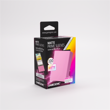 GameGenic SLEEVES Pack Matte Prime Pink 66x91mm (100 sleeves)