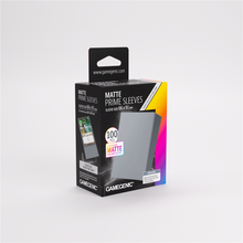 GameGenic SLEEVES Pack Matte Prime Dark Gray 66x91mm (100 pièces)