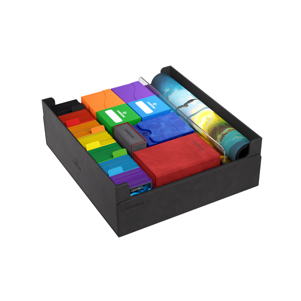 GameGenic DECKBOX Collectors' Lair 2000+ Convertible Black