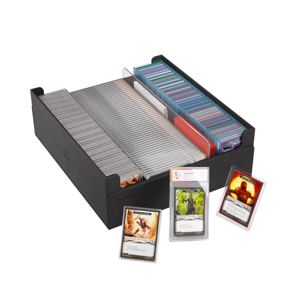 GameGenic DECKBOX Collectors' Lair 2000+ Convertible Black