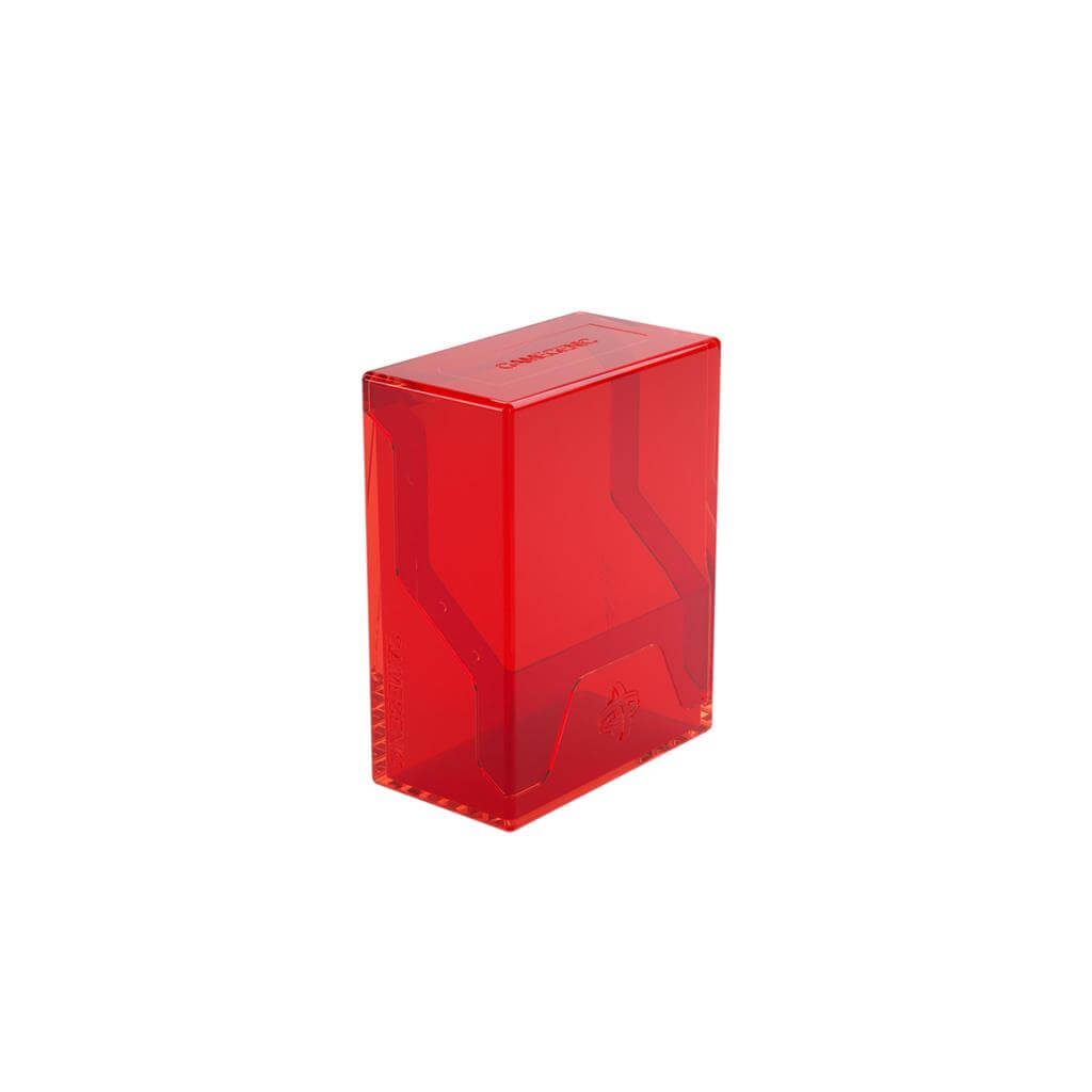 Accessoires The Bastion 50+ is a very compact and rock-solid deck box to safely protect 50+ double-sleeved cards in Closable Inner Sleeves. It is ideal for decks with 55+ double-sleeved cards in standard inner sleeves. Due to translucent materials and sma