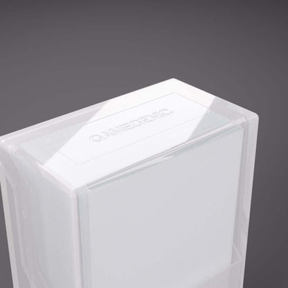 Accessoires The Bastion 50+ is a very compact and rock-solid deck box to safely protect 50+ double-sleeved cards in Closable Inner Sleeves. It is ideal for decks with 55+ double-sleeved cards in standard inner sleeves. Due to translucent materials and sma