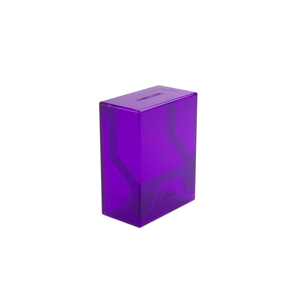Accessoires The Bastion 50+ is a very compact and rock-solid deck box to safely protect 50+ double-sleeved cards in Closable Inner Sleeves. It is ideal for decks with 55+ double-sleeved cards in standard inner sleeves. Due to translucent materials and sma