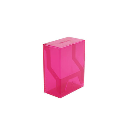 Accessoires The Bastion 50+ is a very compact and rock-solid deck box to safely protect 50+ double-sleeved cards in Closable Inner Sleeves. It is ideal for decks with 55+ double-sleeved cards in standard inner sleeves. Due to translucent materials and sma