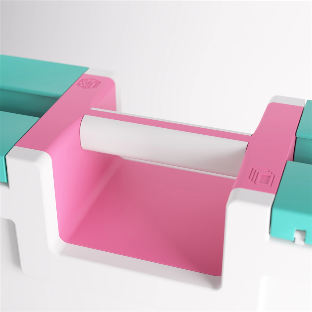 Game Castle Pink/White/Teal