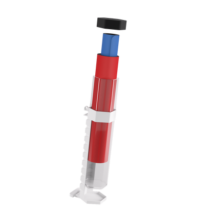 Game Castle Tube Holder - White