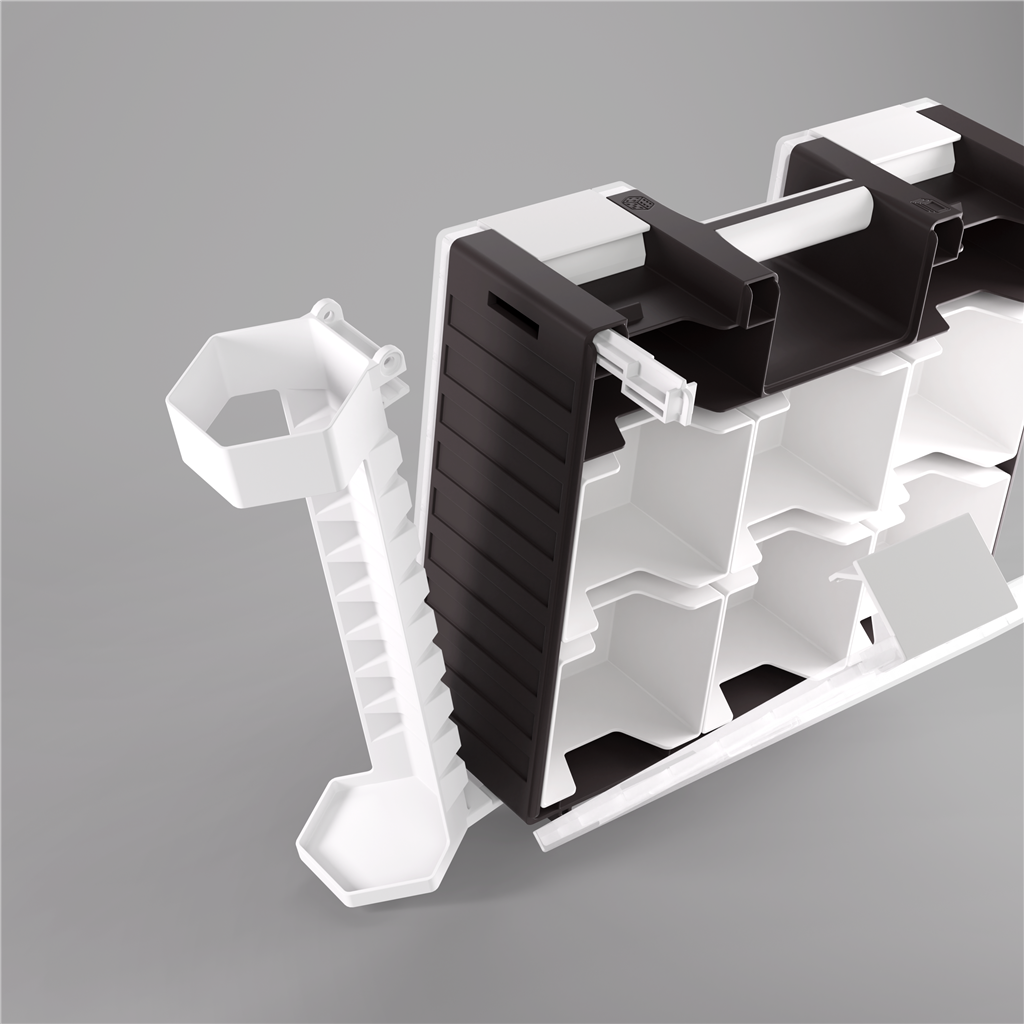 Game Castle Tube Holder - White