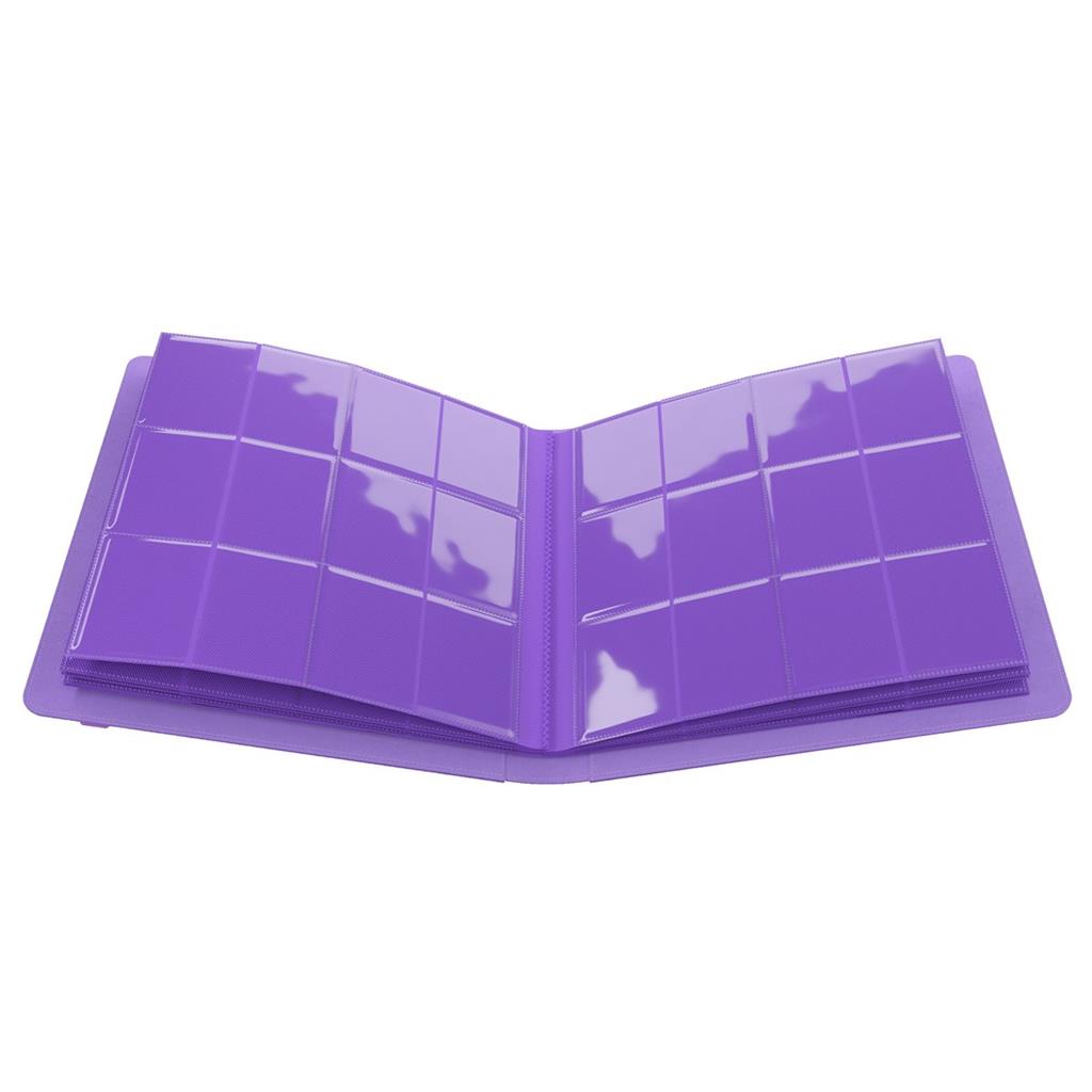 GameGenic PORTFOLIO Prime Album 24-Pocket Purple
