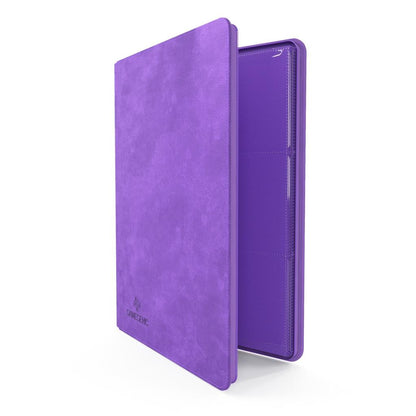 GameGenic PORTFOLIO Zip-Up Album 18-Pocket Purple