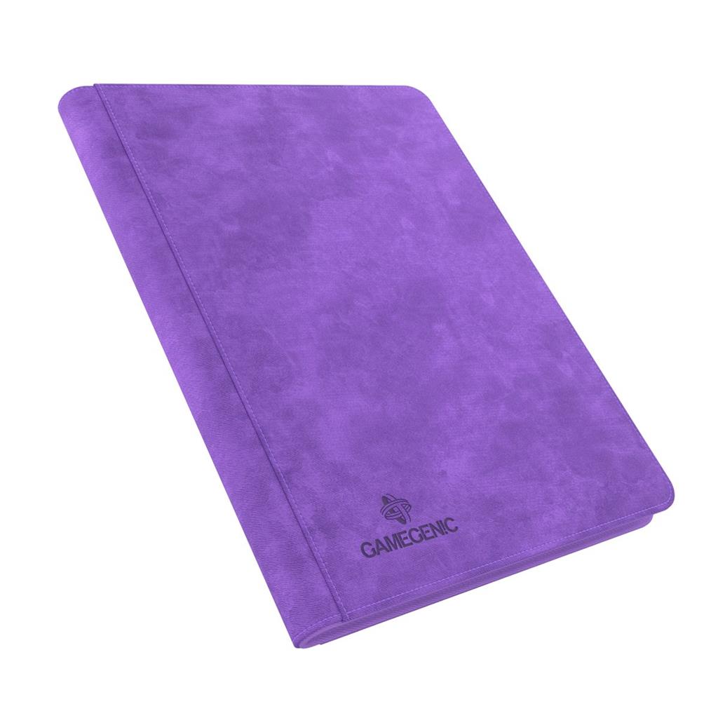GameGenic PORTFOLIO Zip-Up Album 18-Pocket Purple