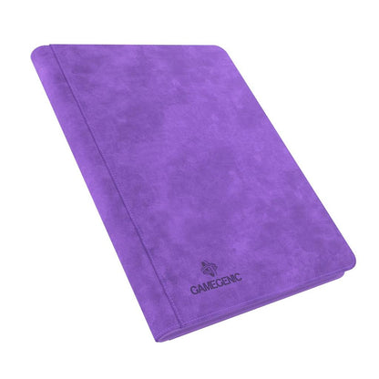 GameGenic PORTFOLIO Zip-Up Album 18-Pocket Purple