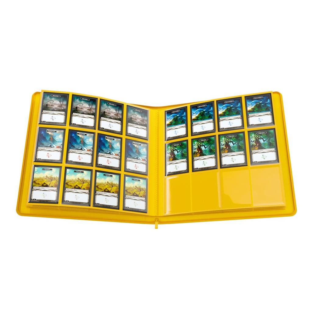 GameGenic PORTFOLIO Zip-Up Album 24-Pocket Yellow