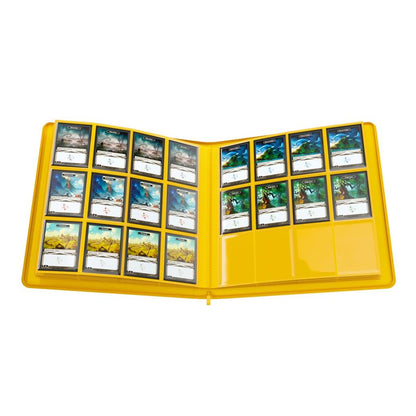 GameGenic PORTFOLIO Zip-Up Album 24-Pocket Yellow