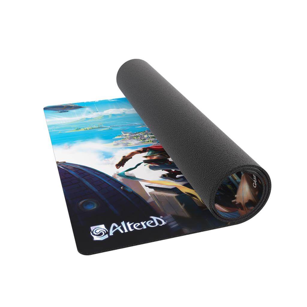 Accessoires Bring your Altered® adventure to your gaming table! This premium quality, full color printed, and officially licensed Altered® Prime Playmat is a must-have accessory for every passionate gamer! Available in three premium-quality prints of asto