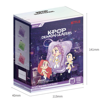 KPop Demon Hunters Acrylic Card Sleeve