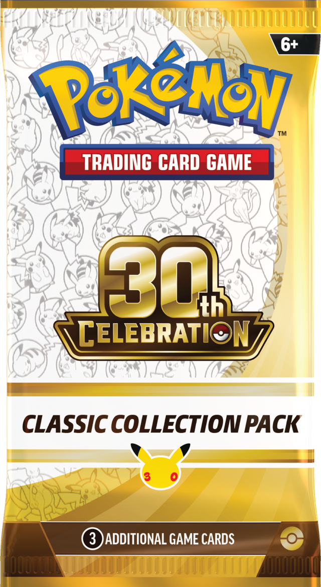 JCC Pokémon : Lot de boosters Célébration 30e