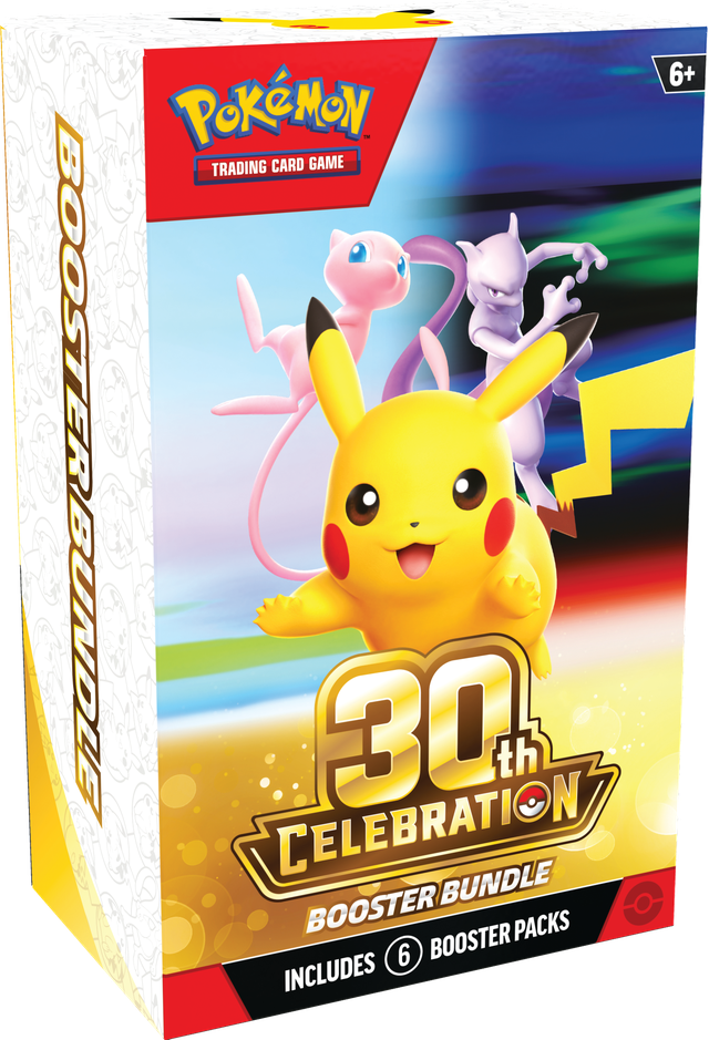 JCC Pokémon : Lot de boosters Célébration 30e