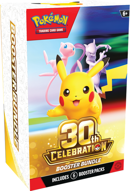 JCC Pokémon : Lot de boosters Célébration 30e
