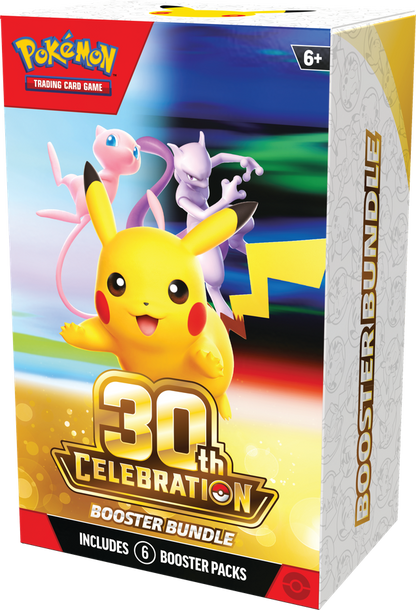JCC Pokémon : Lot de boosters Célébration 30e