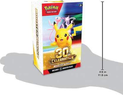 JCC Pokémon : Lot de boosters Célébration 30e