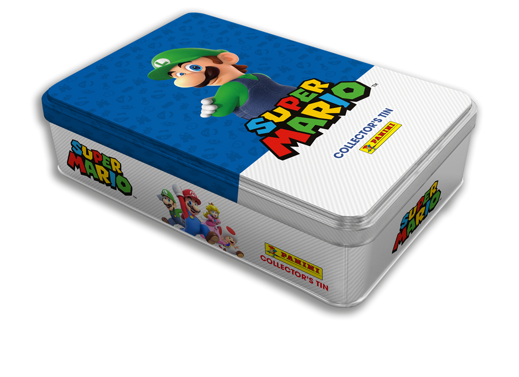Super Mario Sticker 2 Slim Tin