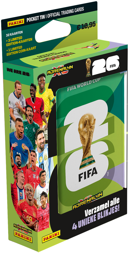 Adrenalyn XL FIFA World Cup 2026 Pocket Tin